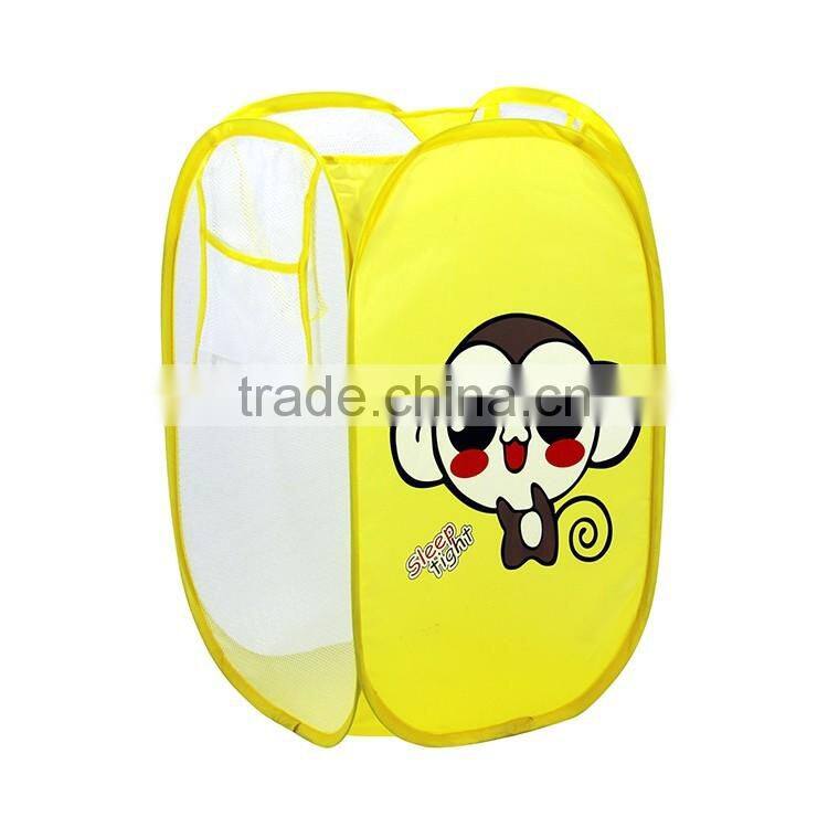 2017 cheap promotion foldable factory price plastic folding storage bin bag