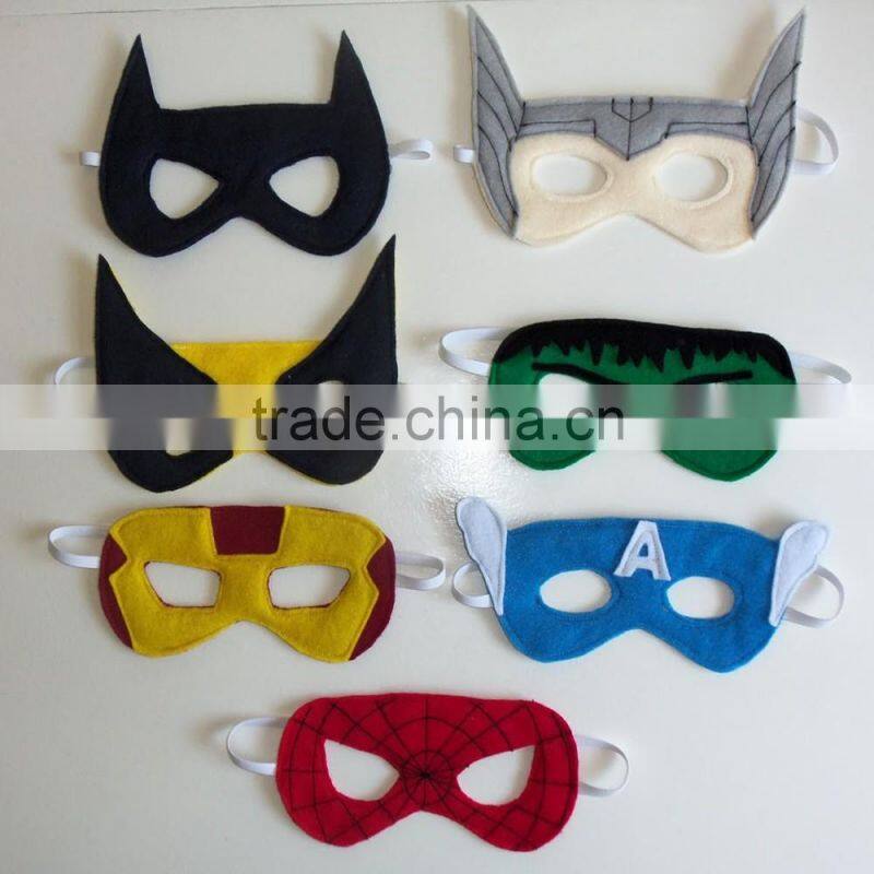 Customized Halloween decoration felt mask