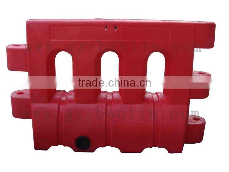Rotomolding iron rotational mold for traffic barrier