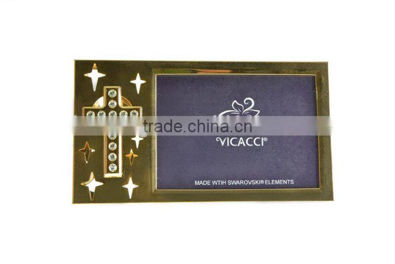 Special Price Enchanting Gold Plated Metal Photo Frame