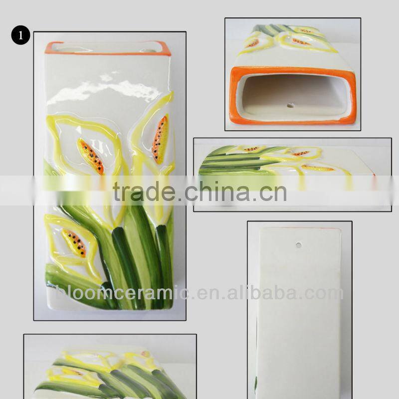 Calla design flower ceramic humidifier