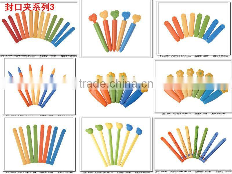 2014 hot sales airtight plastic bag closure clip