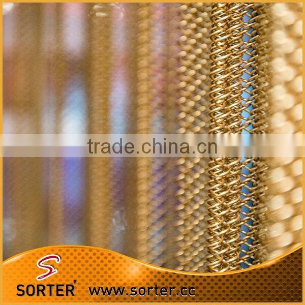 Luxury salon used metal drapery window vertical blinds