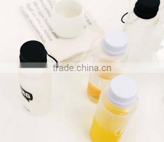 Travel Folding Silicone Water Bottle With Handle Clear Item For Drinks
