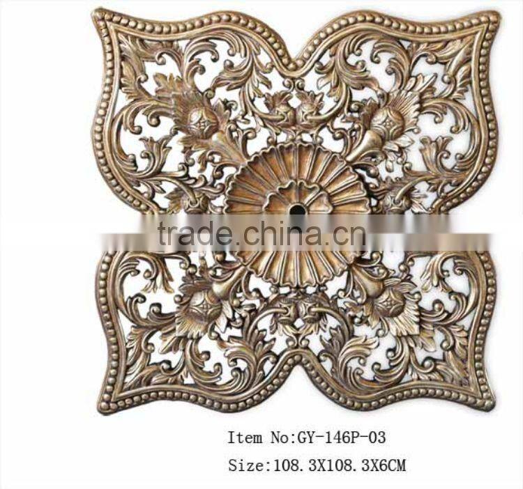 GY-146P-03 Antique Rococo style wall panel for home decor