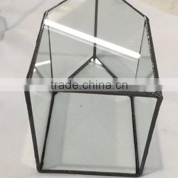 Wedding Candle HolderGeometric Glass Terrarium Holiday Lights Display Box