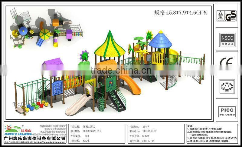 (HD-301)Christmas!Wonderful Kids Used Outdoor Playground Equipment