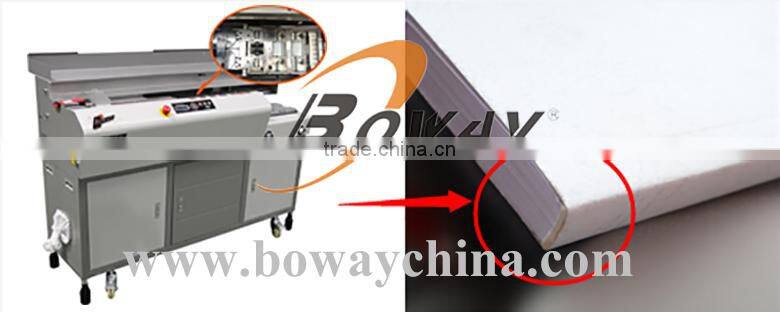 20 year manufacturer Boway New 976V7 perfect glue auto clmaping book printing plant bind machine