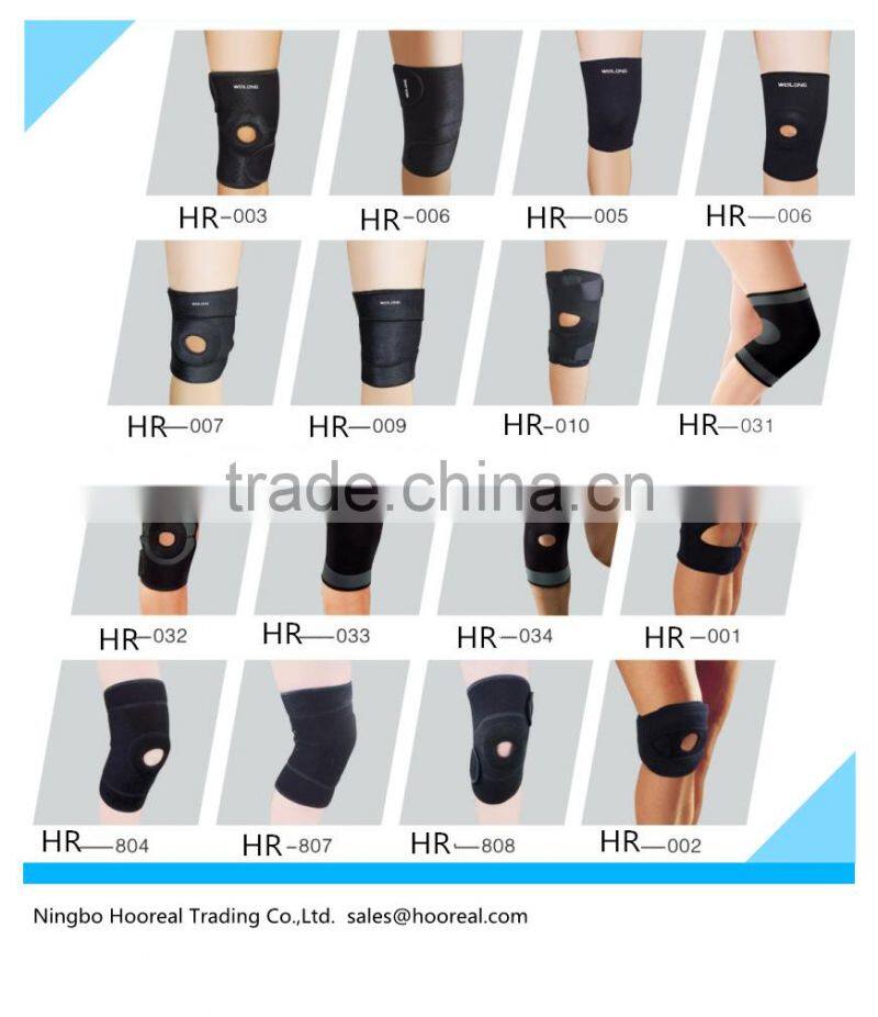 Neoprene Nylon Brace Knee Support MMA Pad Stabilizer Guard Protector Gel Sports Wrap Working Knee Pad