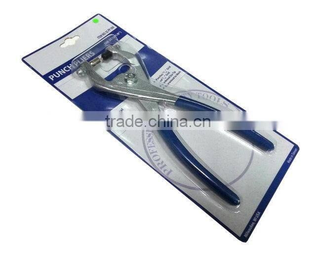 1/8 INCH PVC Coated Compact Head Design Cutting Punch Pliers