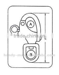Sailboat Swivel Snap Shackle
