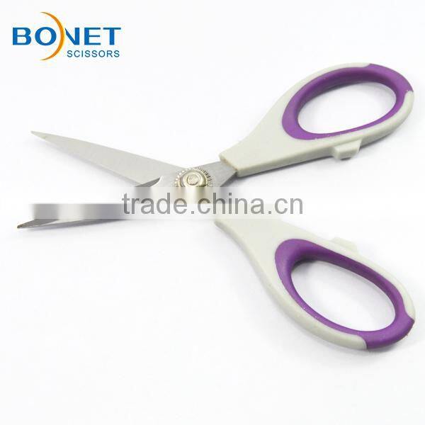 SHO0018-23 CE Certificated PP+TPR various kinds plastic household scissor set