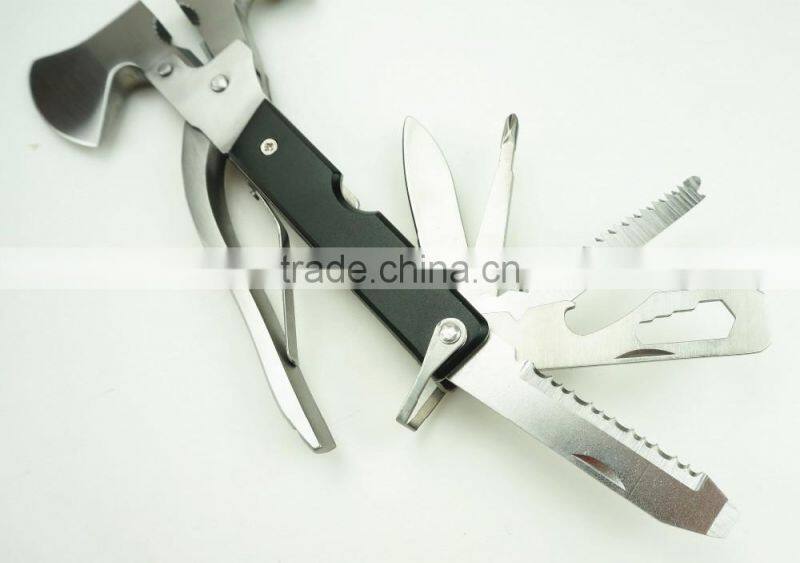 91021 6 Inch Multi Tool Stainless Steel Hammer Multifunction Foldable Portable Combination Tool Clam