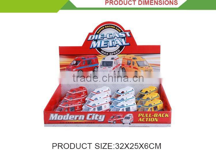 Most popular police model smart car diecast toys