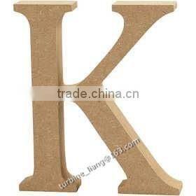 wooden MDF Letter K, alphabet letter