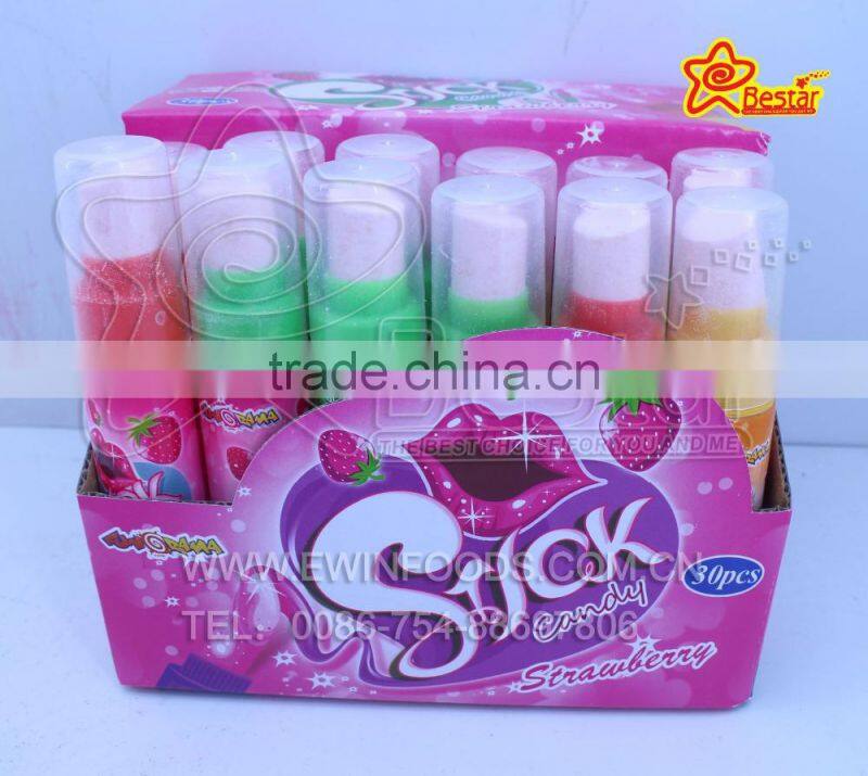 Lipstick Hard Candy with Boads Candy 12g