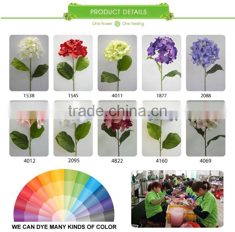 wedding table centerpieces fabricsilk hydrangea flower artificial