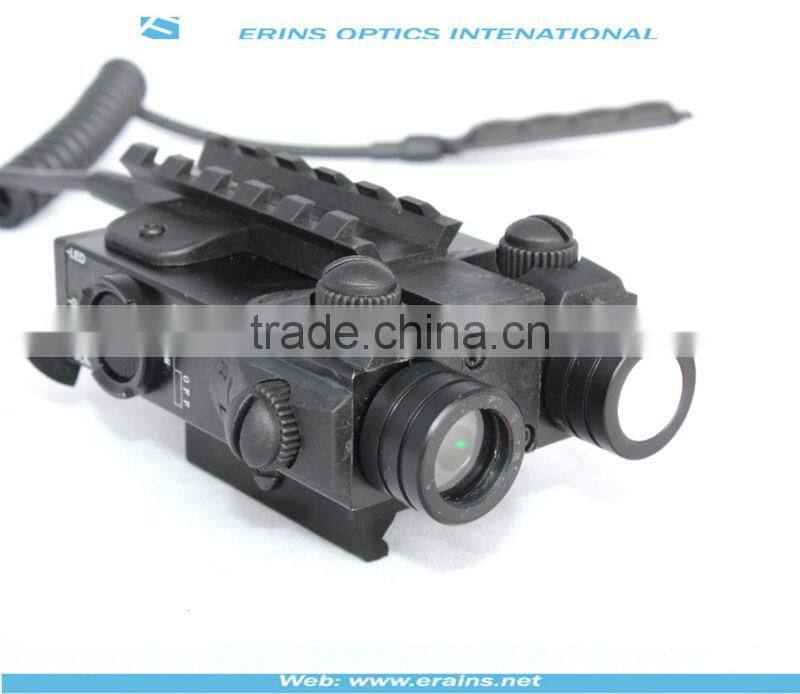 New Military standard Tactical LED light with Green laser sight combo (FDA certified)