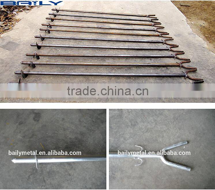 China factory supply various sized metal livestock farm fence gate