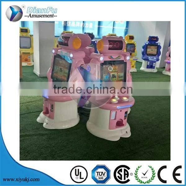 2016 kids hot sell tickets redemption capsule type kids music drum game machine in guangzhou on sale