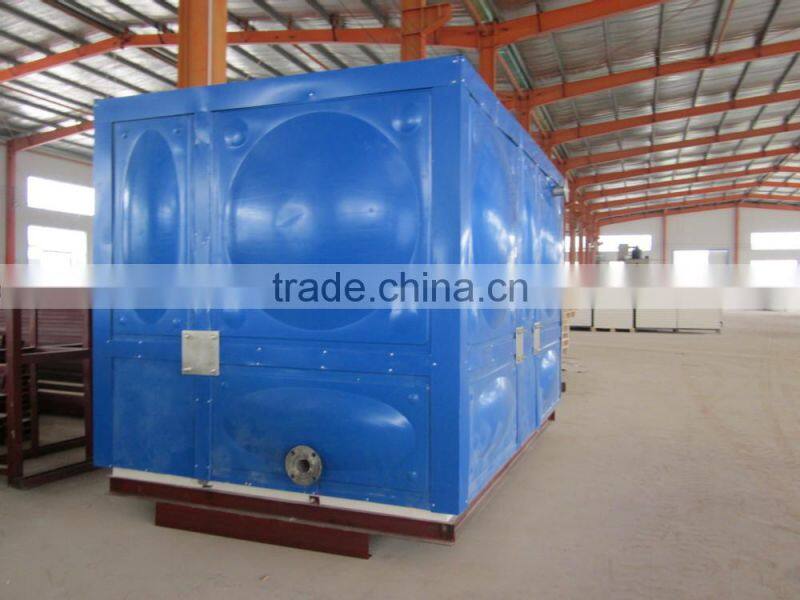 Underground outside stainless steel inside hot galvanized(BDF)tough water tank