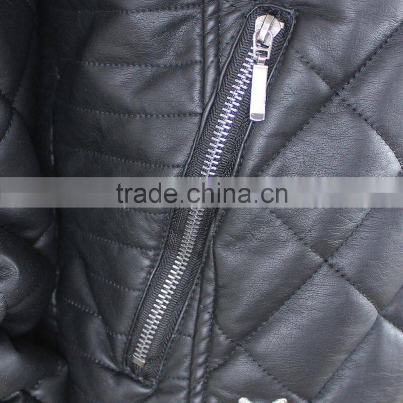 HOT Men Black Fashion XXX Leather Jacket