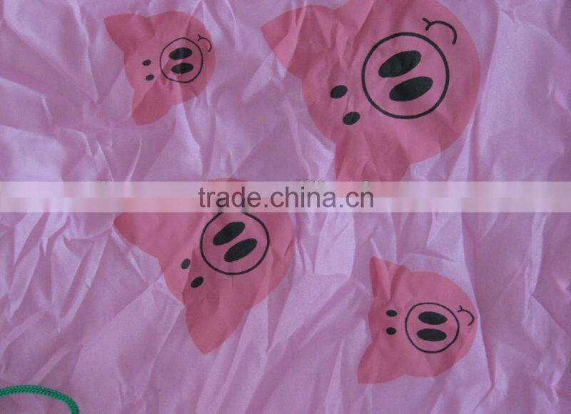 Carton printing promotional Hot sale foldable tote bag