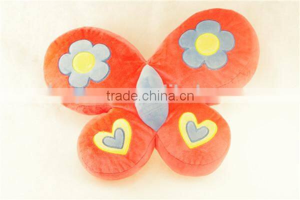 Red heart wedding decoration gift soft plush heart toy