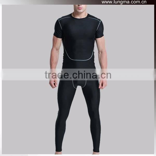 Private Label Mens Compression Underwear Custom Compression Shirts Weat Suit