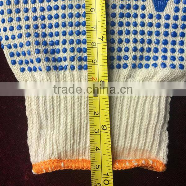 Stock Non Slip Cotton Work Gloves