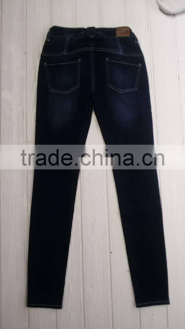 GZY fashional jeans high waisted trousers city girl lady jeans