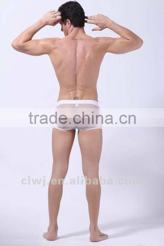 Transparent men's sexy underwear,man string, french mens underwear