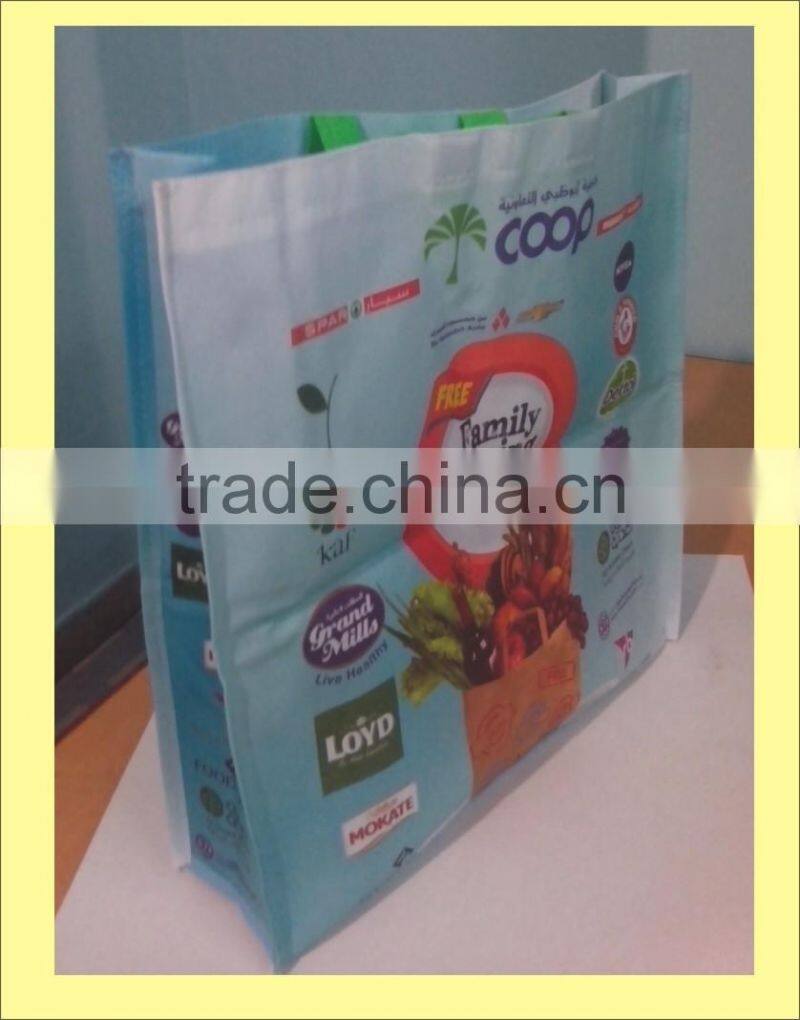 Multi-color Printed on Non Woven Bags / Non Woven Bags printed