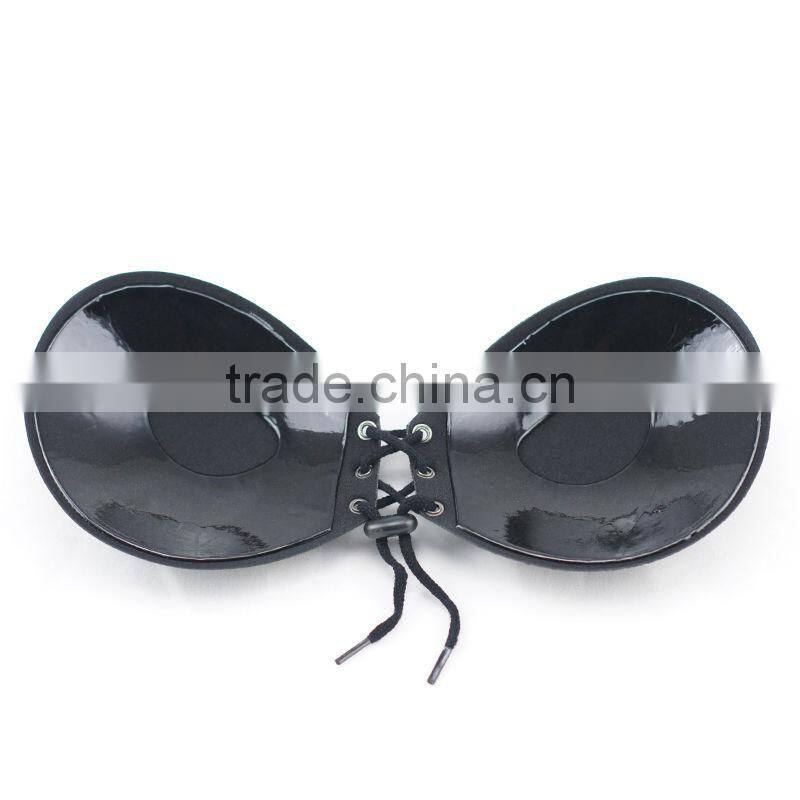 New design fashionable ladies hot sexy braza adhesive bra
