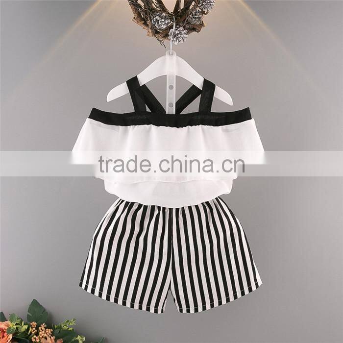 SS-981G Guangzhou Baby Apparel Kids Wear Boutique Clothing Sets Wholesale Baby Clothes Clothing Set