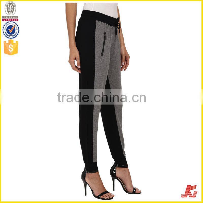pants with side zipper,casual pants women