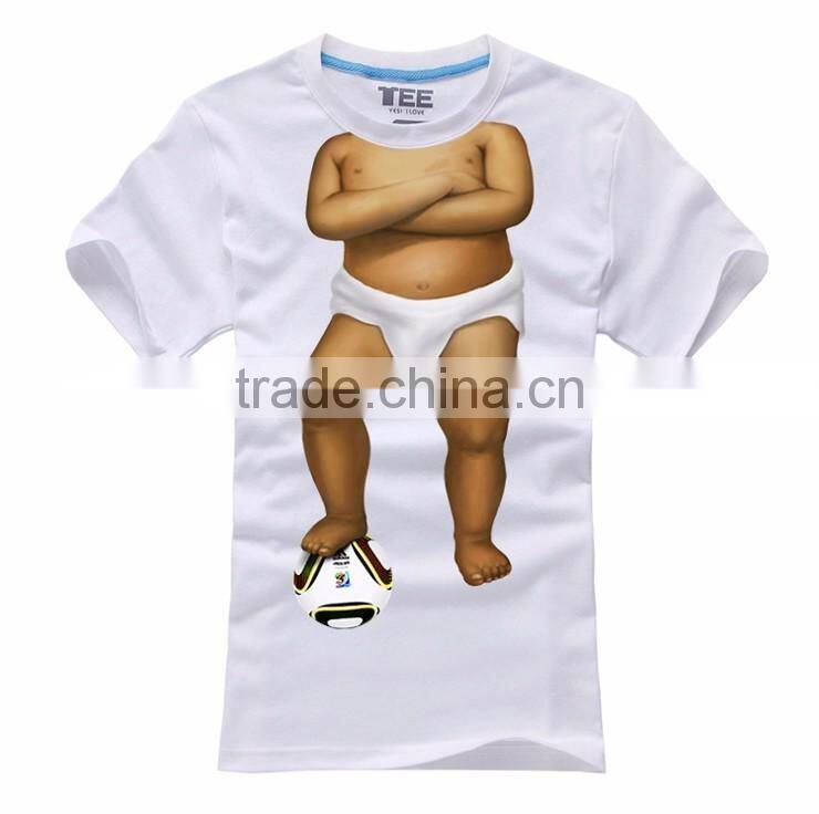 Guangzhou manufacturer supply high quality 100% cotton Custom Printed t-shirt with your own design