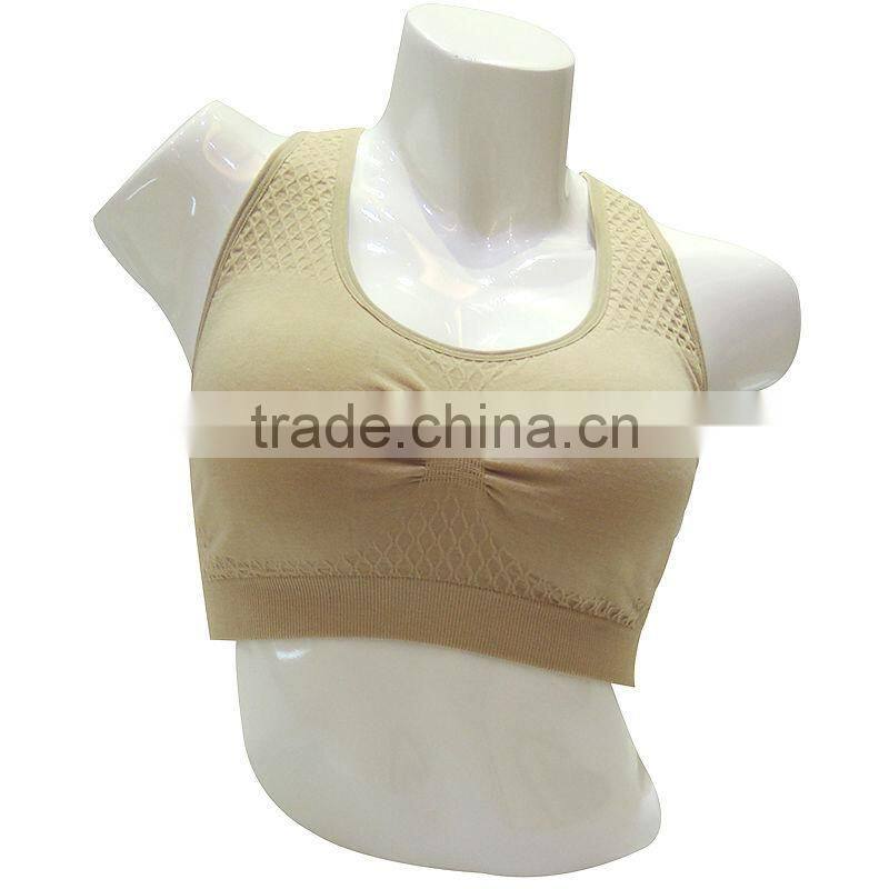 new style nice quality seamless woman underwear ladies cotton sport bra