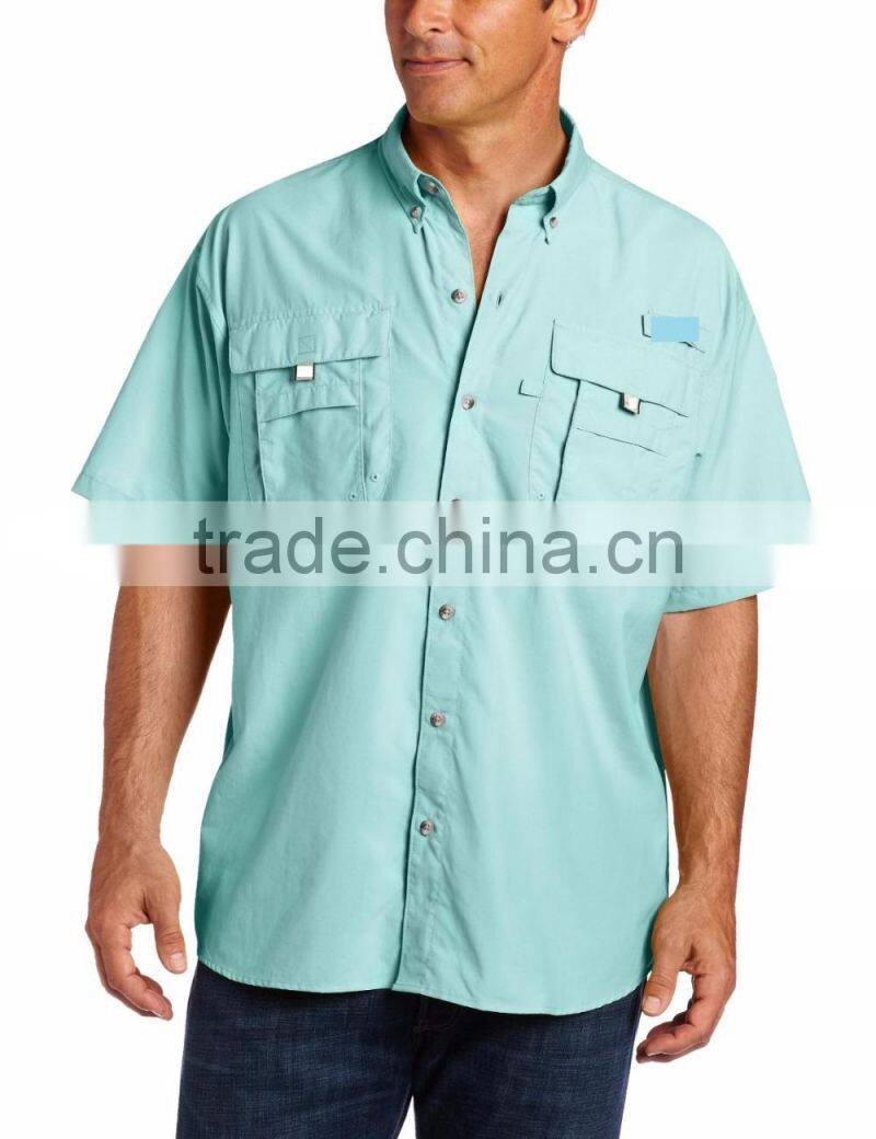 Custom 100% Nylon men polyester Fishing shirt