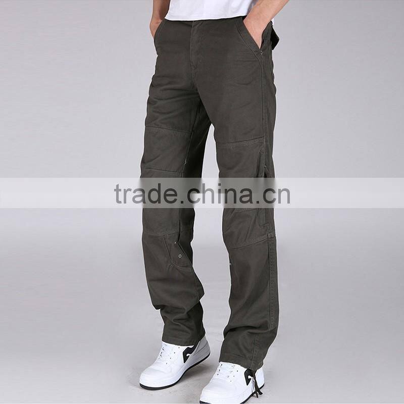 Juqian Quick Drying Durable Washed Carpenter Khaki Mens Workwear Trousers Cargo Pants overall Work Pants