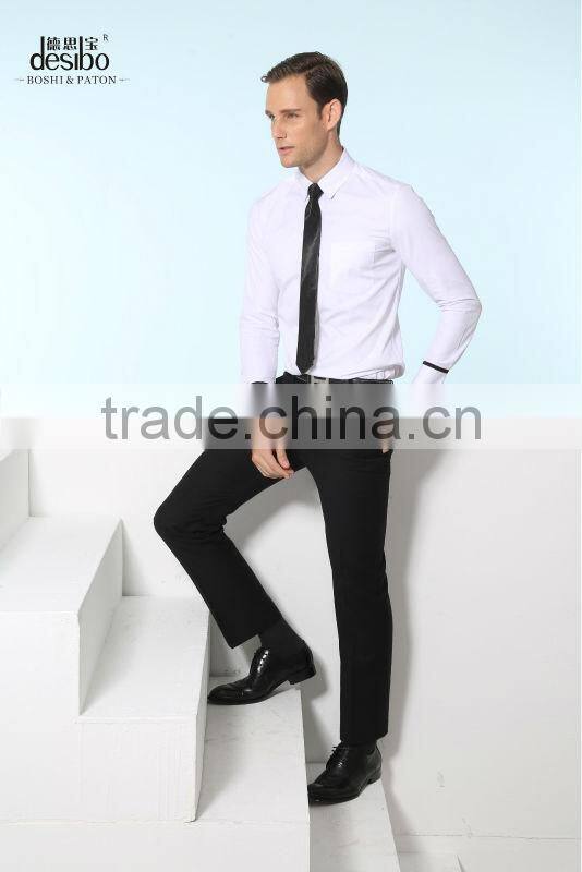Hot sale tailor made dress shirt men