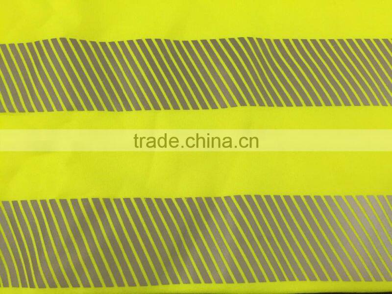 80% polyester 20% cotton fleece high visibility jacket safety sweatshirt