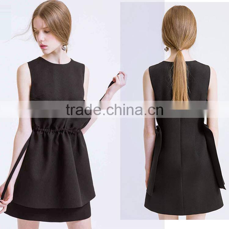OEM fashion latest ladies summer sexy dress , wholesale black women dresses