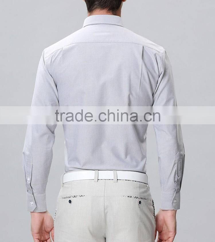 Long sleeve 100% cotton official shirts for men popular shirt designs for men