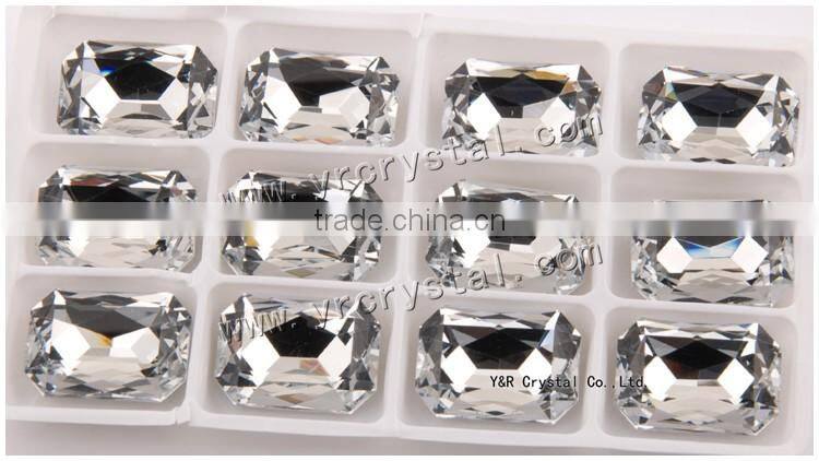 crystal beads octagon stones for jewelry beads accesories