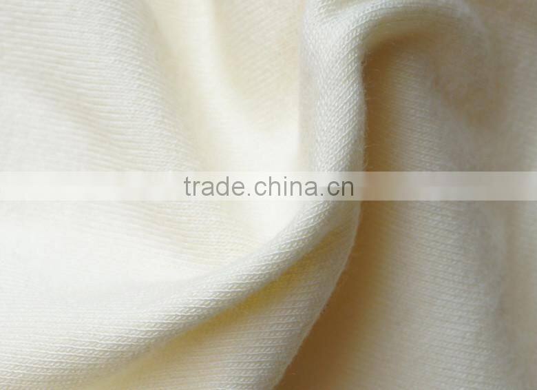 Double knitting fabric Bamboo fiber fabric in stock