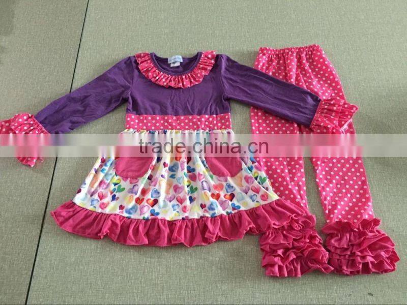 Cheap !baby frock design pictures, 2 year old girl dress set outifit balloon dress and pants