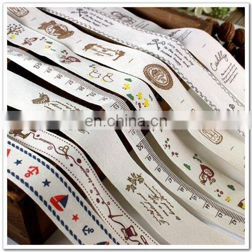 customized cotton printed webbing