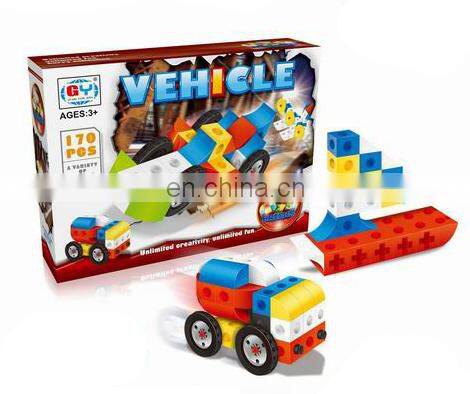 2014 educational toys plastic fighter building block