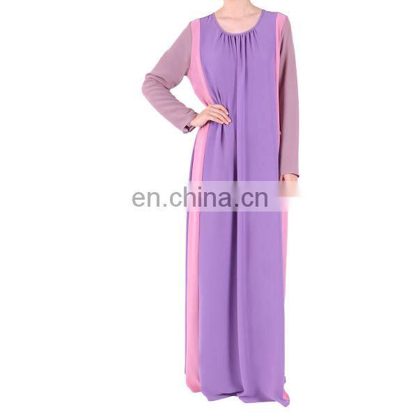 Muslim women's fashion large size abaya dress wholesale muslim women dress (Mu042610)